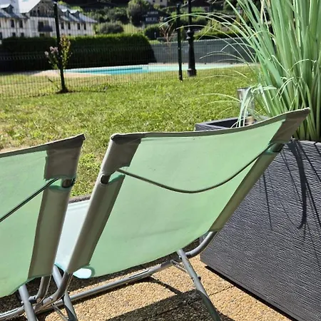 Appartement Avec Piscine & Jardin Pied De La Telecabine *